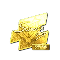 Sticker | ScreaM (Gold) | Atlanta 2017