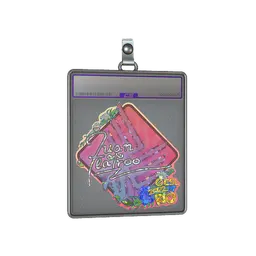 Sticker Slab | juanflatroo (Glitter) | Rio 2022
