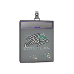 Sticker Slab | xfl0ud (Glitter) | Antwerp 2022