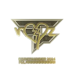 Sticker | ropz (Gold) | Copenhagen 2024