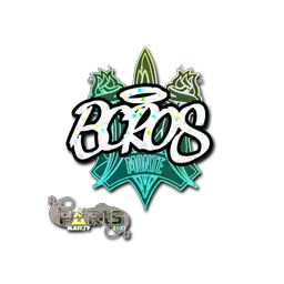Sticker | BOROS (Glitter) | Paris 2023