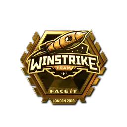 Sticker | Winstrike Team (Gold) | London 2018