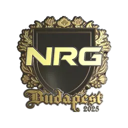 Sticker | NRG (Gold) | Budapest 2025