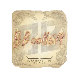 Sticker | Boombl4 | Austin 2025