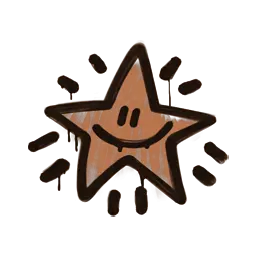 Sealed Graffiti | Shining Star (Tiger Orange)