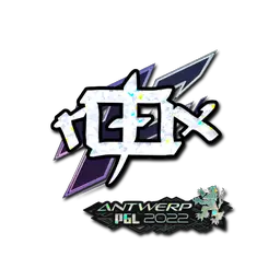 Sticker | rox (Glitter) | Antwerp 2022