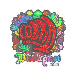 Sticker | cobra (Holo) | Budapest 2025