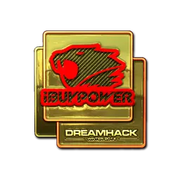 Sticker | iBUYPOWER (Gold) | DreamHack 2014