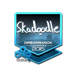 Sticker | Skadoodle (Foil) | Cluj-Napoca 2015