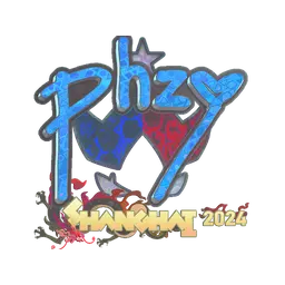 Sticker | phzy (Holo) | Shanghai 2024
