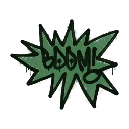Sealed Graffiti | BOOM (Jungle Green)
