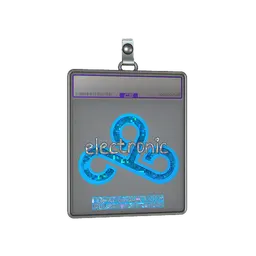 Sticker Slab | electronic (Glitter) | Copenhagen 2024