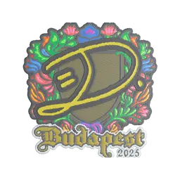 Sticker | dumau (Embroidered) | Budapest 2025