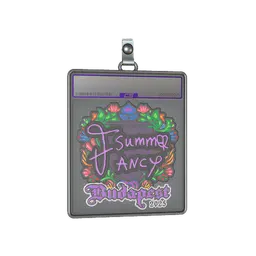 Sticker Slab | Summer (Embroidered) | Budapest 2025