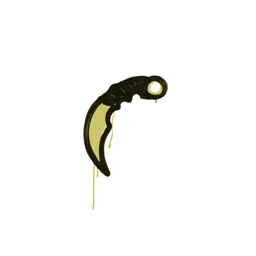 Sealed Graffiti | Karambit (Tracer Yellow)