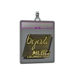 Sticker Slab | byali (Gold) | MLG Columbus 2016