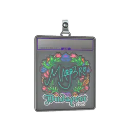 Sticker Slab | MAJ3R (Embroidered) | Budapest 2025