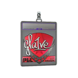 Sticker Slab | gla1ve (Foil) | Krakow 2017