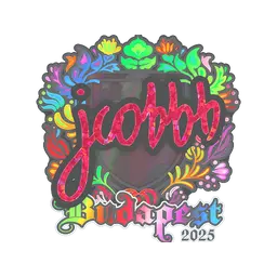 Sticker | jcobbb (Holo) | Budapest 2025