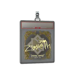 Sticker Slab | zweih (Gold) | Austin 2025