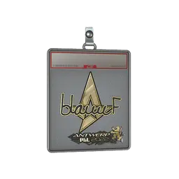 Sticker Slab | blameF (Gold) | Antwerp 2022