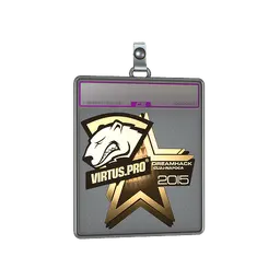 Sticker Slab | Virtus.Pro (Gold) | Cluj-Napoca 2015