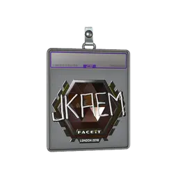 Sticker Slab | jkaem (Foil) | London 2018