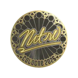 Sticker | nitr0 (Gold) | Cologne 2026