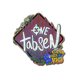 Sticker | tabseN (Glitter) | Rio 2022