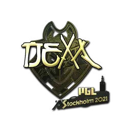 Sticker | nexa (Gold) | Stockholm 2021