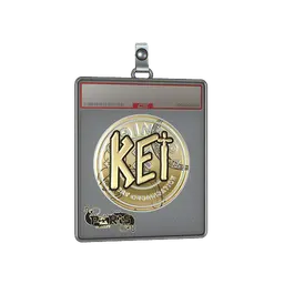 Sticker Slab | KEi (Gold) | Paris 2023