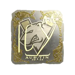 Sticker | ICY (Gold) | Austin 2025