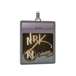 Sticker Slab | NBK- (Gold) | Cologne 2015