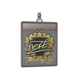 Sticker Slab | NertZ (Gold) | Budapest 2025