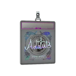 Sticker Slab | adamb (Holo) | Austin 2025
