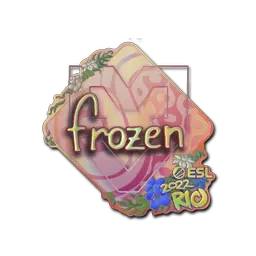 Sticker | frozen (Holo) | Rio 2022