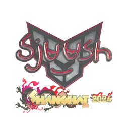 Sticker | sjuush (Glitter) | Shanghai 2024