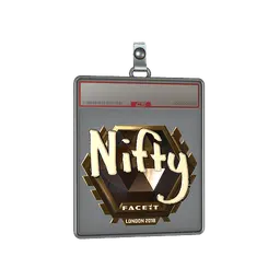 Sticker Slab | Nifty (Gold) | London 2018