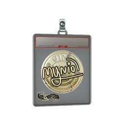 Sticker Slab | mynio (Gold) | Paris 2023