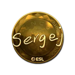 Sticker | sergej (Gold) | Katowice 2019