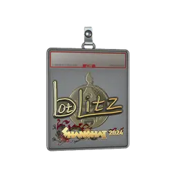 Sticker Slab | bLitz (Gold) | Shanghai 2024