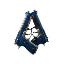 Dual Berettas | Cobalt Quartz