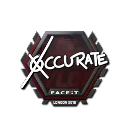 Sticker | xccurate | London 2018