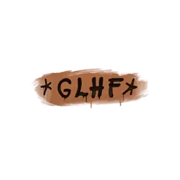 Sealed Graffiti | GLHF (Tiger Orange)