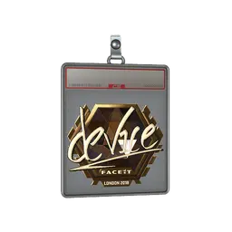 Sticker Slab | device (Gold) | London 2018