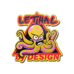 Sticker | Yellow Lethal