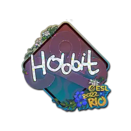 Sticker | Hobbit (Glitter) | Rio 2022