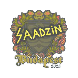 Sticker | saadzin | Budapest 2025