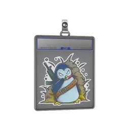 Sticker Slab | War Penguin