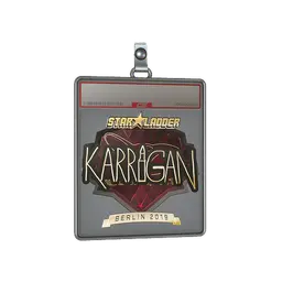 Sticker Slab | karrigan (Gold) | Berlin 2019